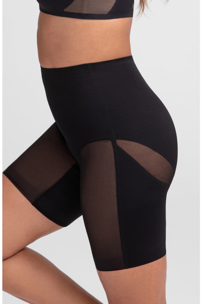 Mid Waist Shorts, Alternate, color, RUNWAY