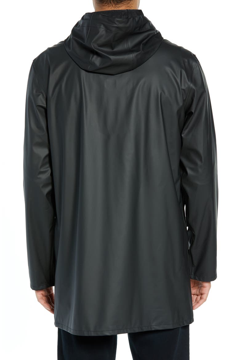 Stockholm Lightweight Raincoat, Alternate, color, BLACK