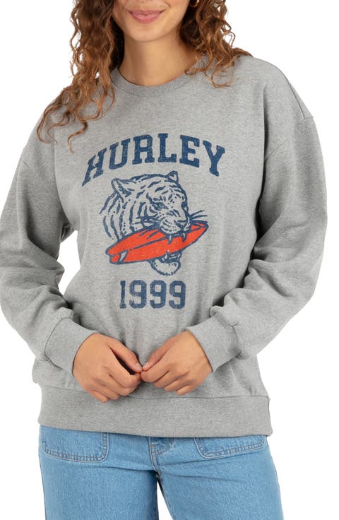 Wildcat Graphic Oversized Sweatshirt