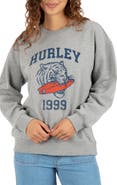 Hurley Wildcat Graphic Oversized Sweatshirt