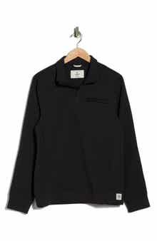 Reigning Champ Double Knit Slim Quarter Zip Sweatshirt