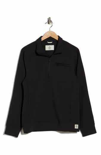 Reigning Champ Double Knit Slim Quarter Zip Sweatshirt