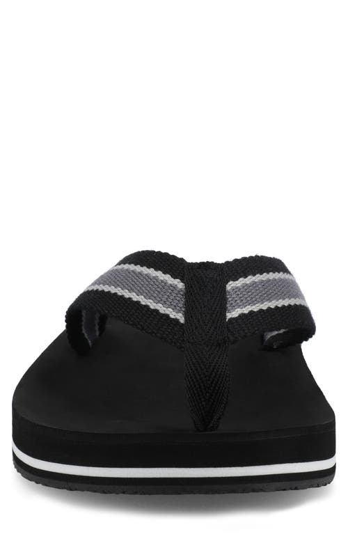 Vance Co. Vance Co Fontana Flip Flop In Black