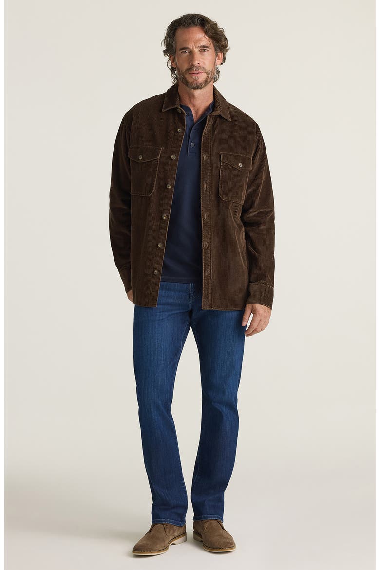 Camino Relaxed Straight Leg Jeans, Alternate, color, DARK BRUSHED URBAN
