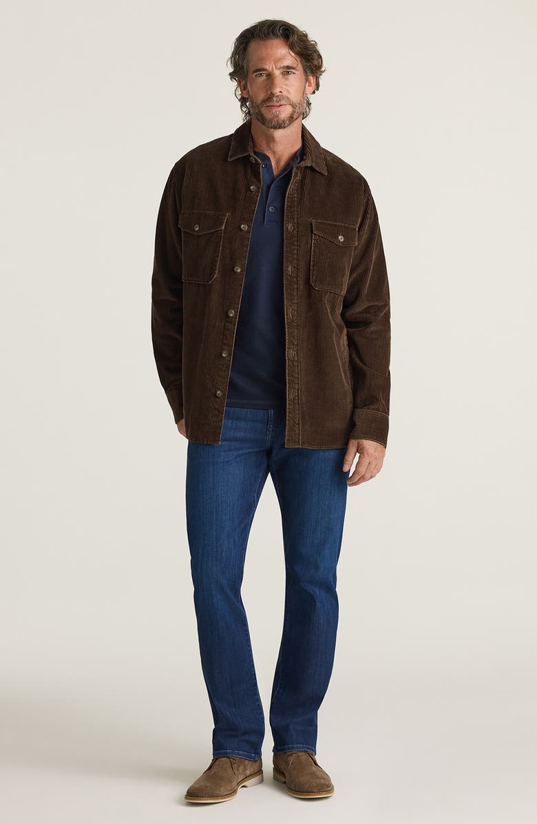 34 Heritage Camino Relaxed Straight Leg Jeans, Alternate, color, Dark Brushed Urban