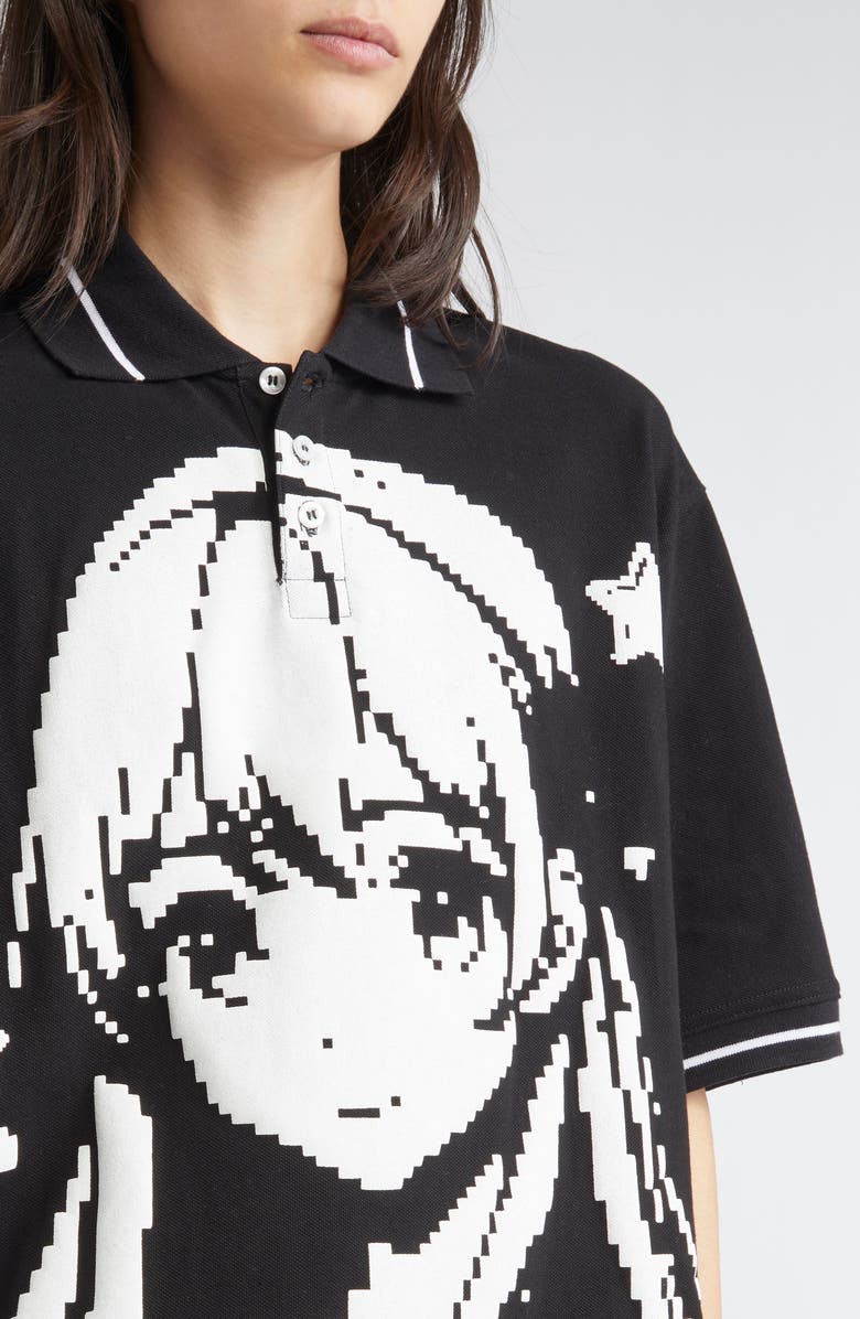 Ashley Williams Manga Poster Polo, Alternate, color,