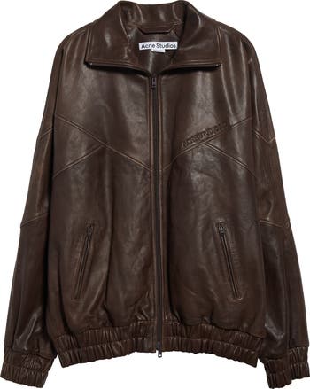 Acne Studios Letty Zenit Lambskin Leather Jacket | Nordstrom Acne Studios Letty Zenit Lambskin Leather Jacket | Nordstrom