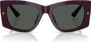 Jimmy Choo 54mm Butterfly Sunglasses