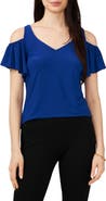 Chaus Cold Shoulder Top