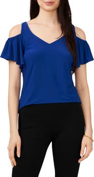 Chaus Cold Shoulder Top