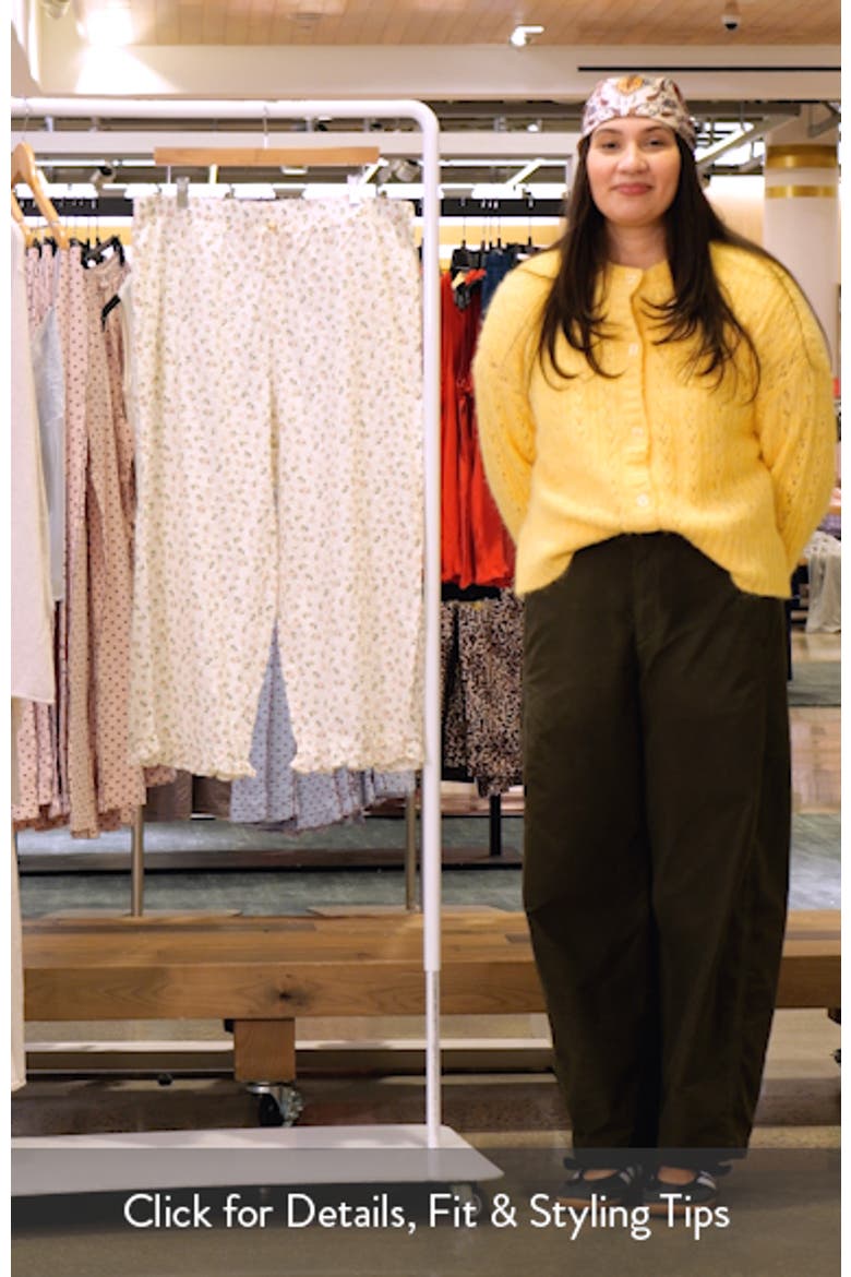 Swiss Dot Crop Pajama Pants video