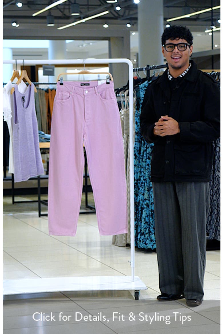 Starring Hailey Bieber High Waist Jennifer Jeans video