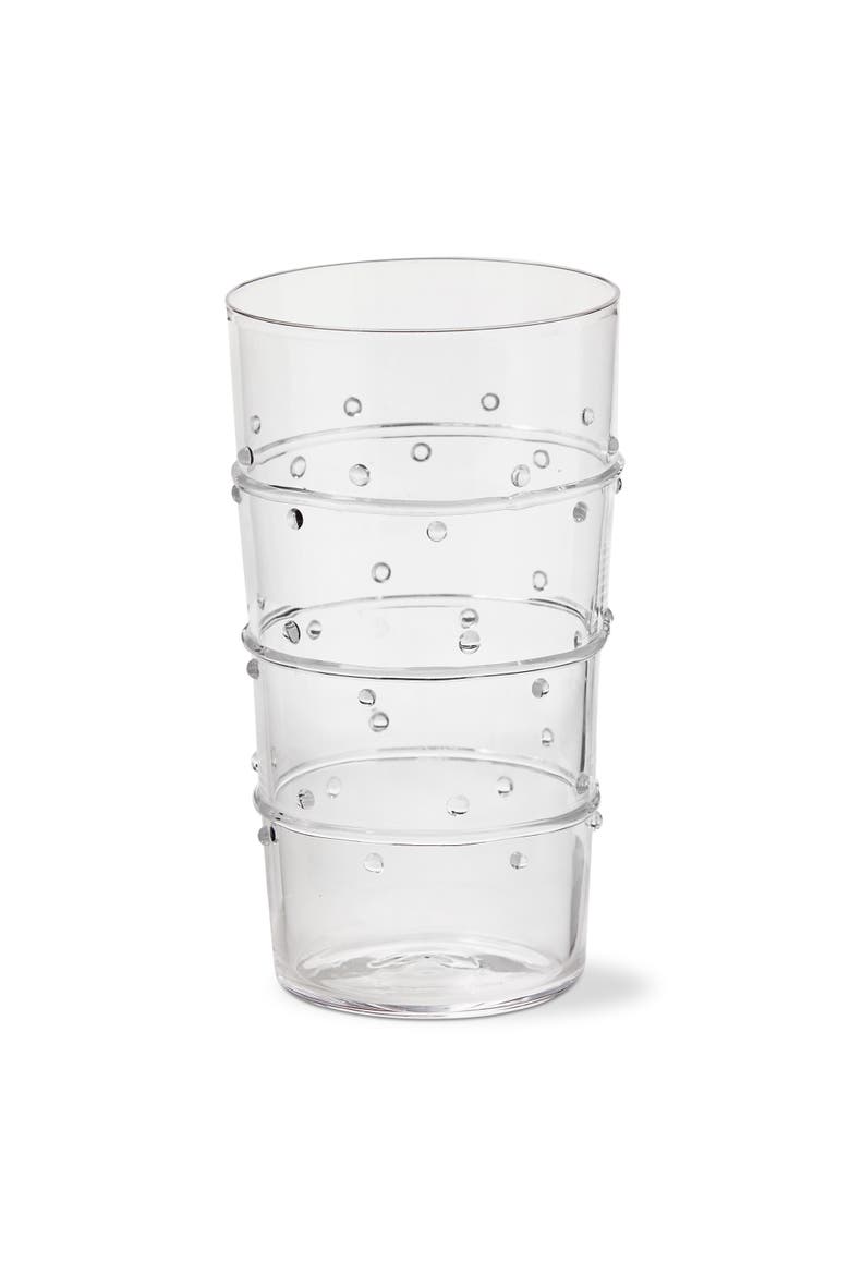 Everyday Jensen Tumbler Glasses Clear Borosilicate Glass 2.95x2.95x5.31 in, Main, color, Clear