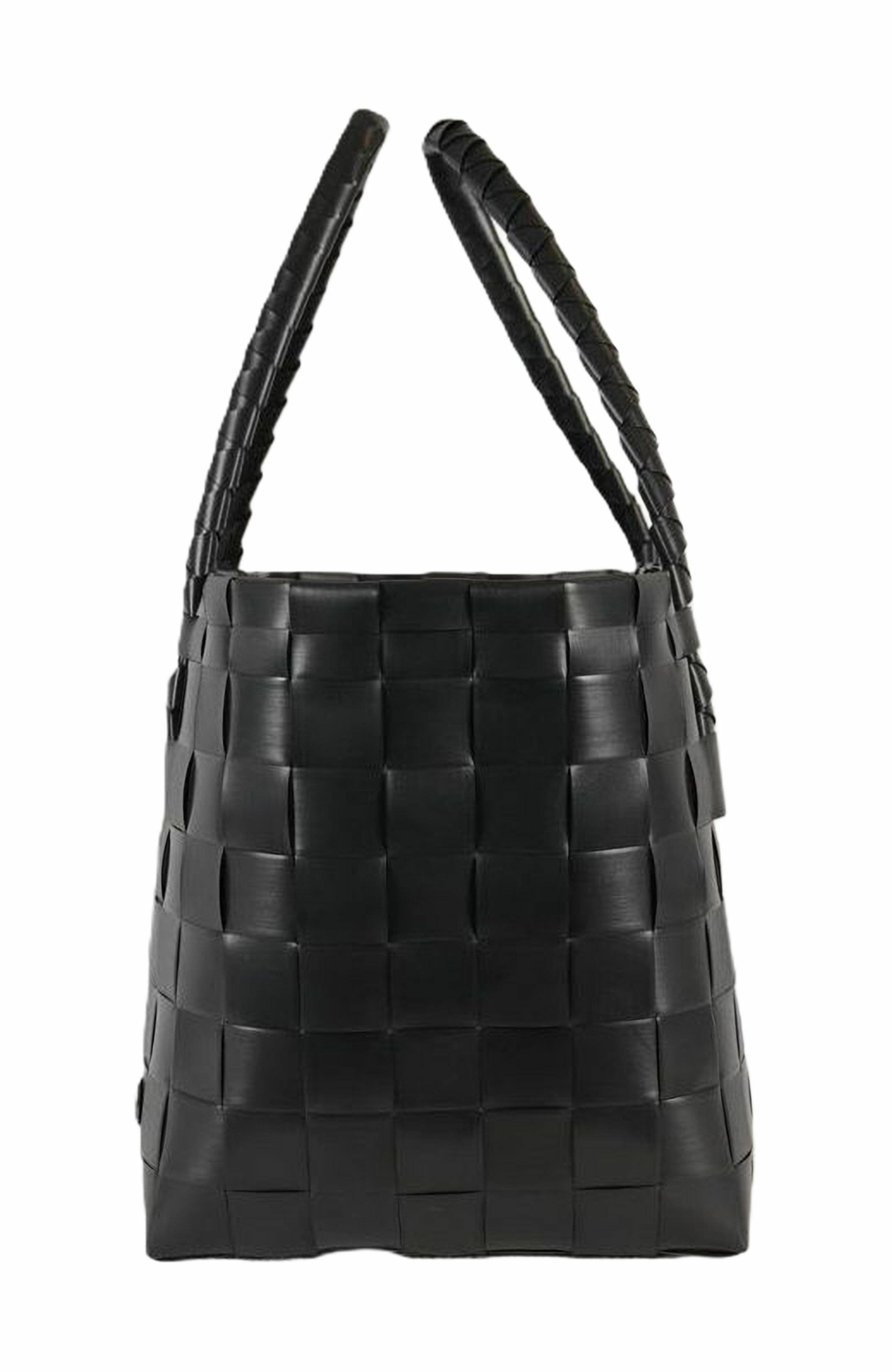Paris Recycled Plastic Tote Bag, Alternate, color, Black