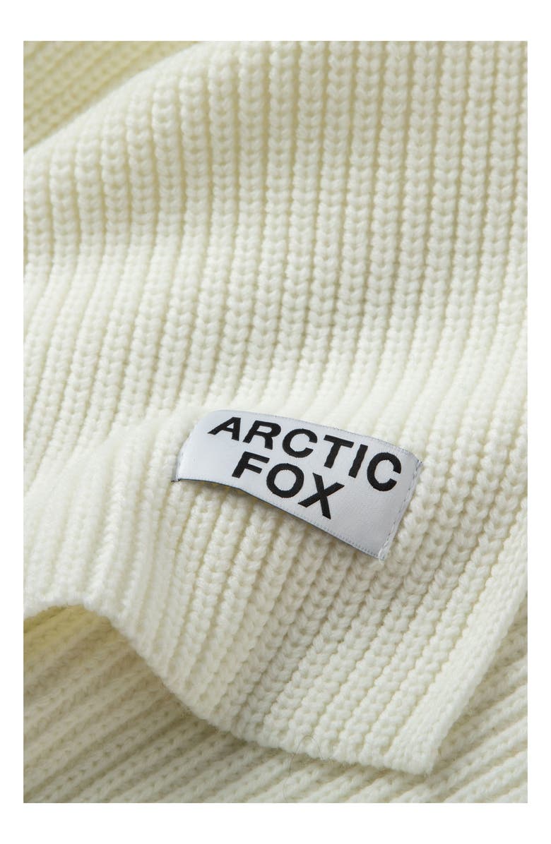 Arctic Fox & Co The Recycled Bottle Scarf, Alternate, color, Winter White