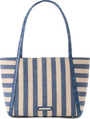 Brahmin Mona Croc Embossed Leather Tote