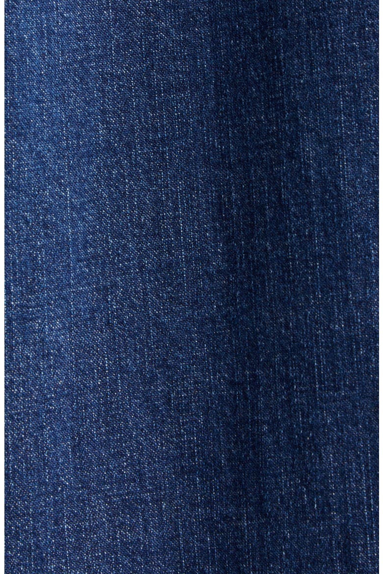 Vega Belted Sleeveless Denim Fit & Flare Midi Dress, Alternate, color, MEDIUM WASH