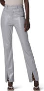 Hudson Jeans Harlow Ultrahigh Waist Split Hem Bootcut Jeans