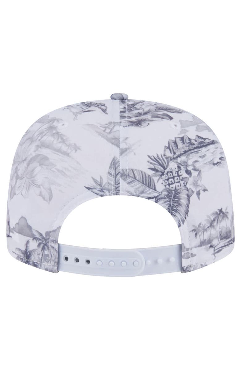 New Era Men's New Era White Chicago White Sox Printed Island Golfer Snapback Hat, Alternate, color, White