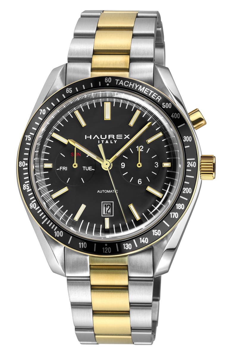 Haurex Italy Haurex Bracelet Watch, Main, color, Two Tone Ss/Ipyg