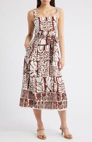 Julia Jordan Mixed Print Dress