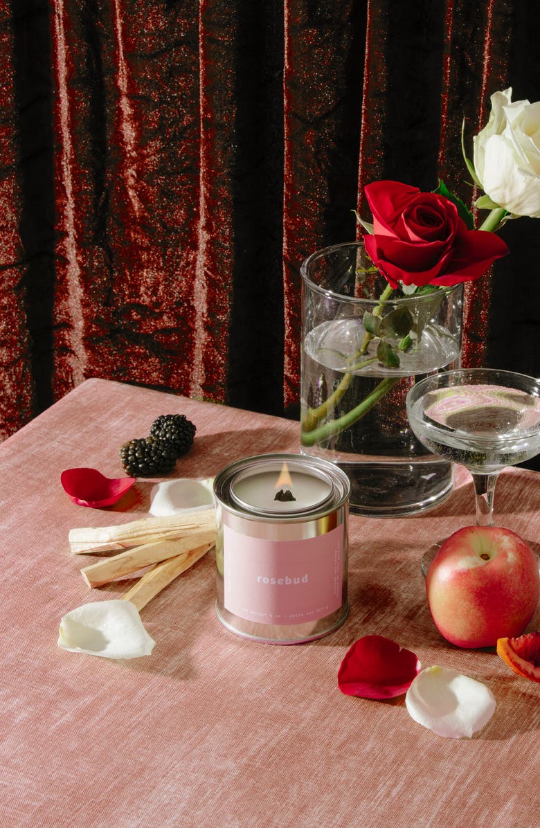 Mala the Brand Rosebud Scented Candle, Alternate, color,