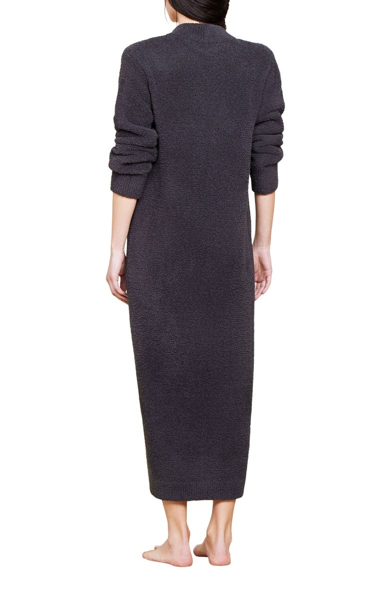 Barefoot Dreams<sup>®</sup> CozyChic<sup>™</sup> Front Zip Robe, Alternate, color, Carbon