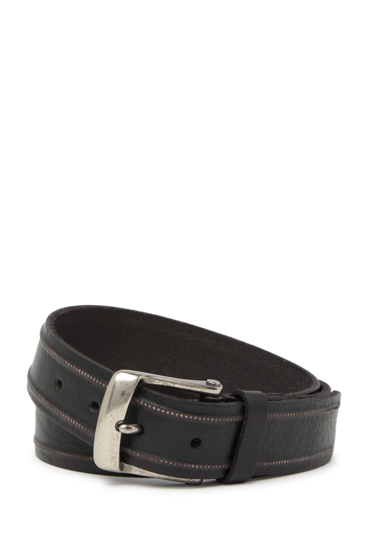 John Varvatos Ghost Chain Inlay Leather Belt (Women) | Nordstromrack