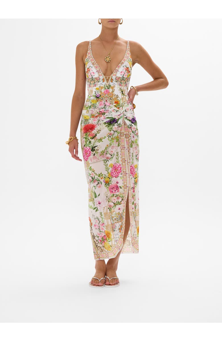 Camilla HIGH TRI ONE PIECE WITH FRONT TRIM EGYPTIAN ROSE, Alternate, color,