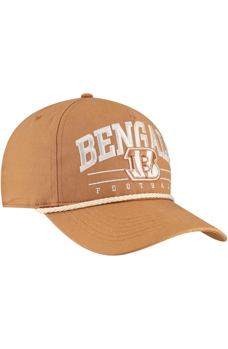 '47 Men's '47 Tan Cincinnati Bengals Roscoe Rope Hitch Adjustable Hat, Alternate, color, Tan