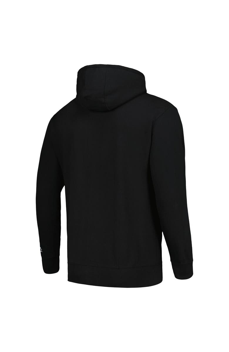 STARTER Men's Starter Black New Orleans Saints Domestic Post Season Full-Zip Hoodie, Alternate, color, Black