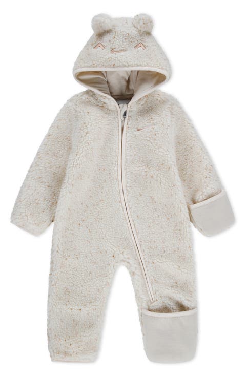 Cozy Comfort Fleece Hooded Romper (Baby)