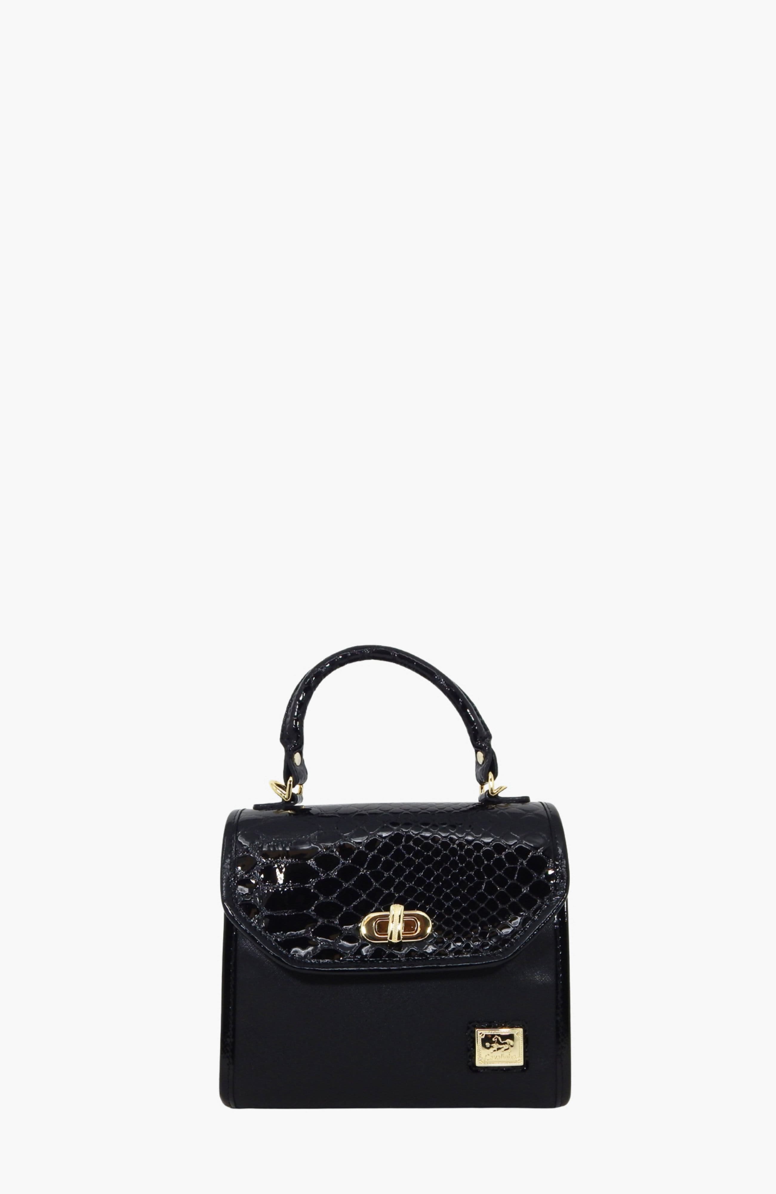 Cherry Blossom 518 Handbag, Main, color, Black