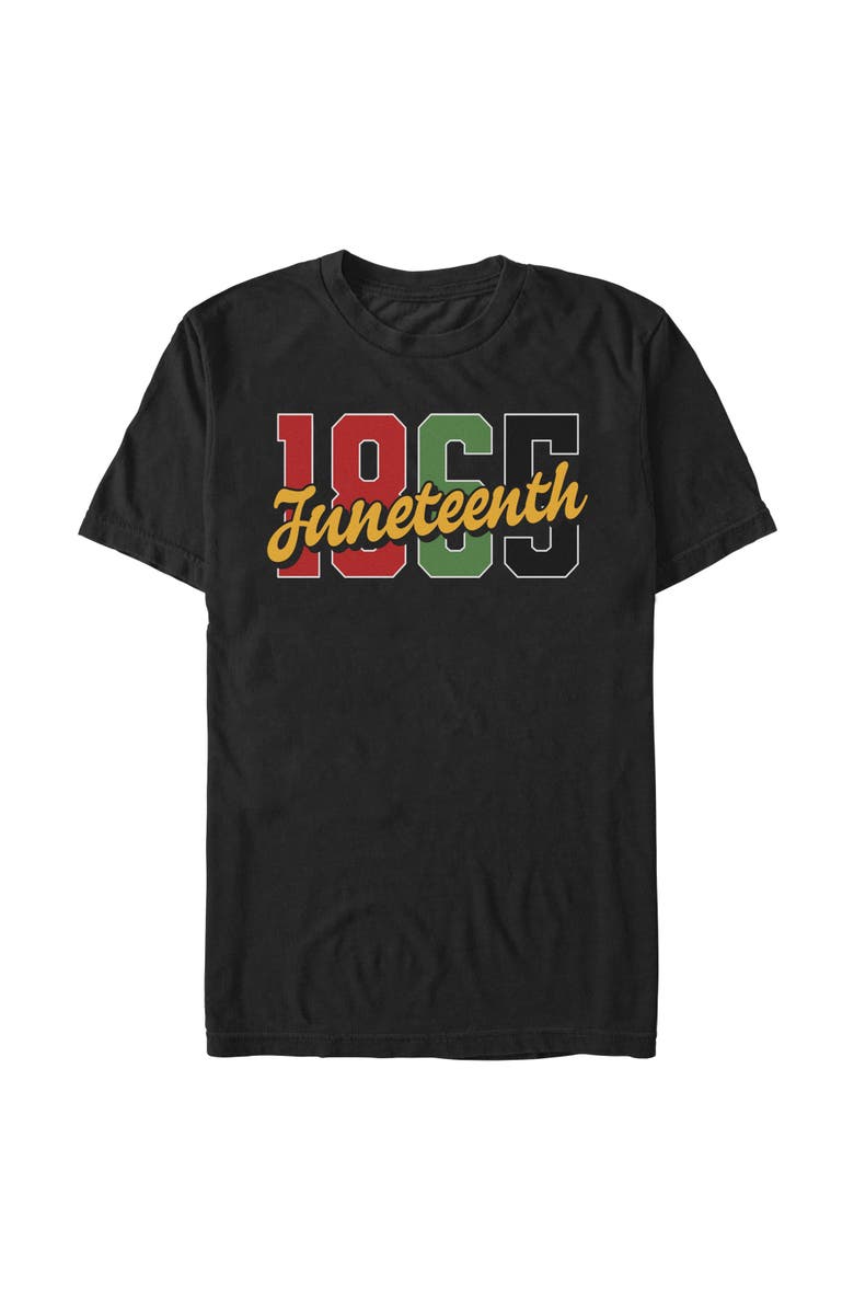 Lost Gods Men's Lost Gods 1865 Juneteenth Retro Graphic T-Shirt, Main, color, Black