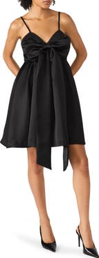 Steve Madden Liyana Bow Cocktail Minidress