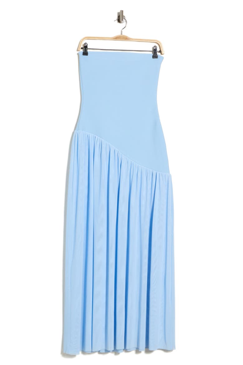 Jesselle Strapless Gown, Main, color, BABY BLUE