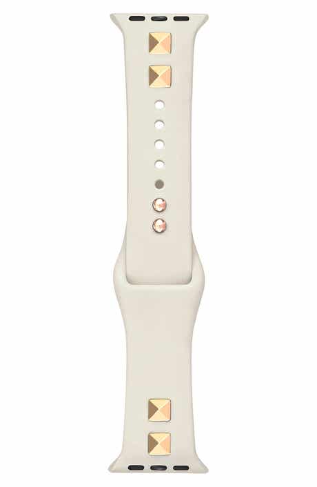 Studded Silicone Watch Band