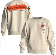 FANATICS Women's Fanatics  Beige San Francisco Giants Graffiti Fleece Sweatshirt