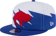 New Era Men's New Era Royal Buffalo Bills Throwback Jagged 9FiFTY Snapback Hat