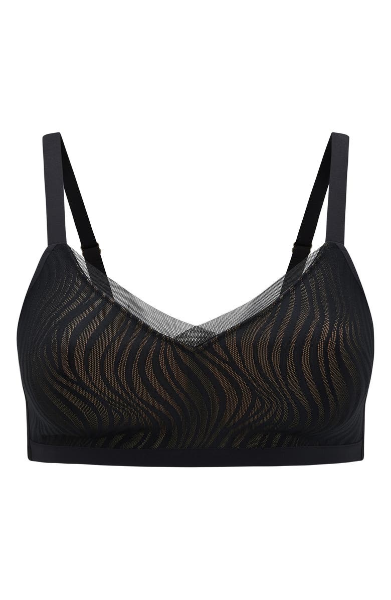 ThirdLove 24/7<sup>®</sup> Classic Wireless Crossover Minimizer Bra, Alternate, color, Black