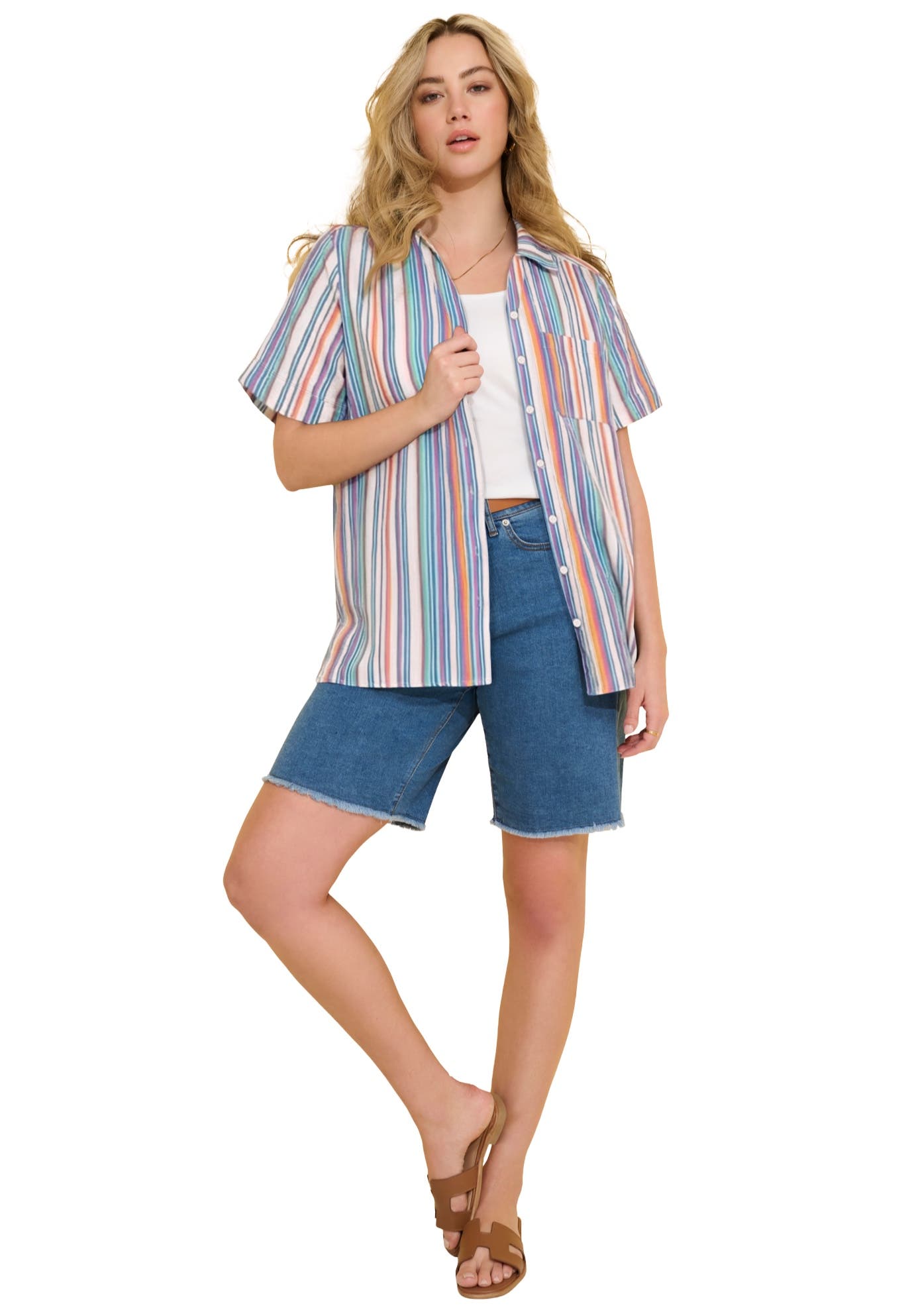 MULTI SEERSUCKER STRIPE