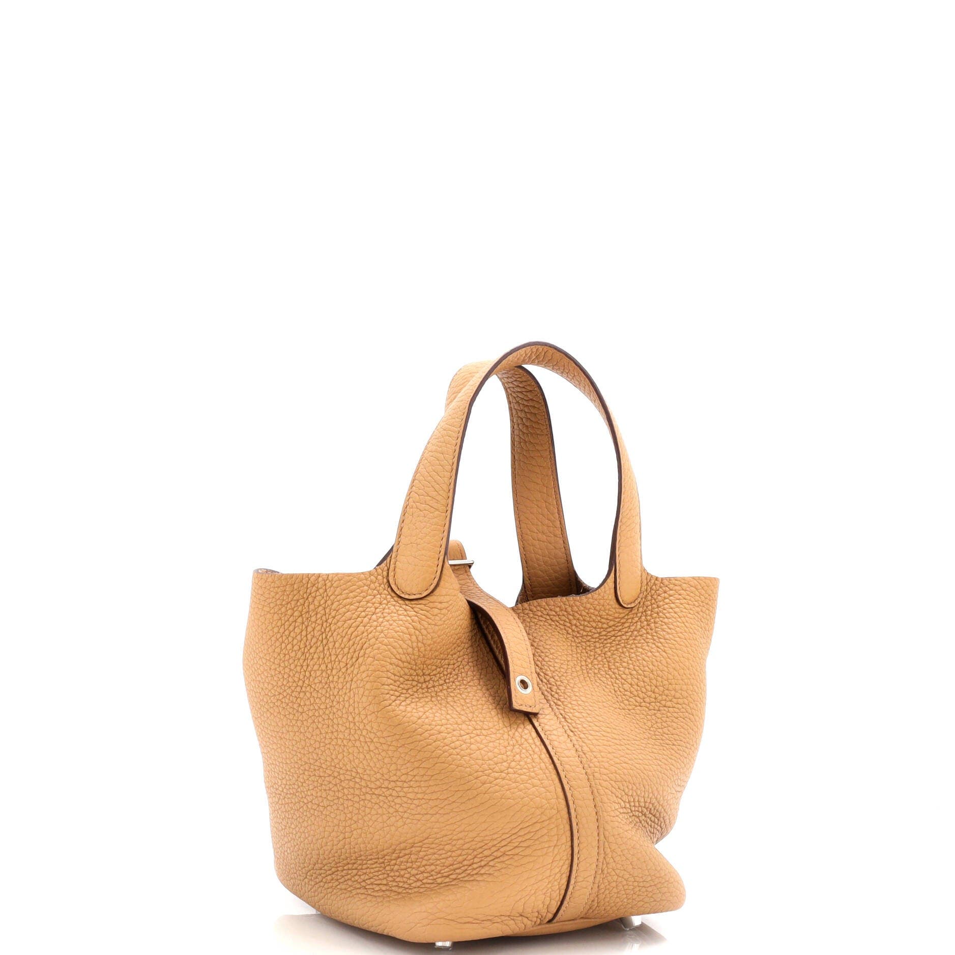 Pre-Owned Hermes Picotin Lock Bag Clemence PM, Alternate, color, 