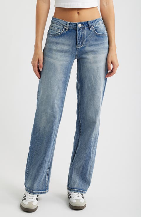 Bella Star Pocket Wide Leg Jeans
