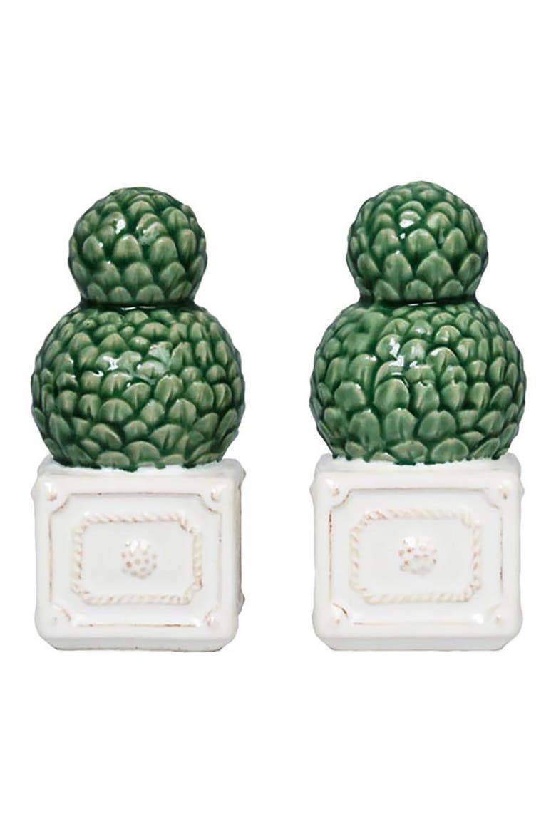 Berry & Thread Topiary Salt & Pepper Shakers Set, Main, color, GREEN MULTI