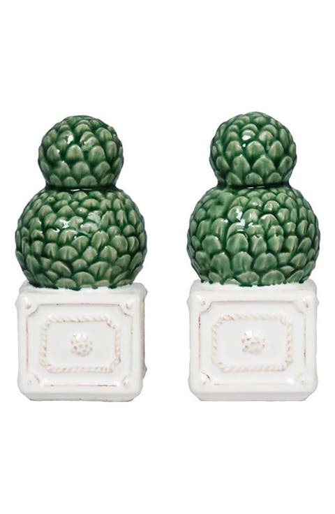 Berry & Thread Topiary Salt & Pepper Shakers Set