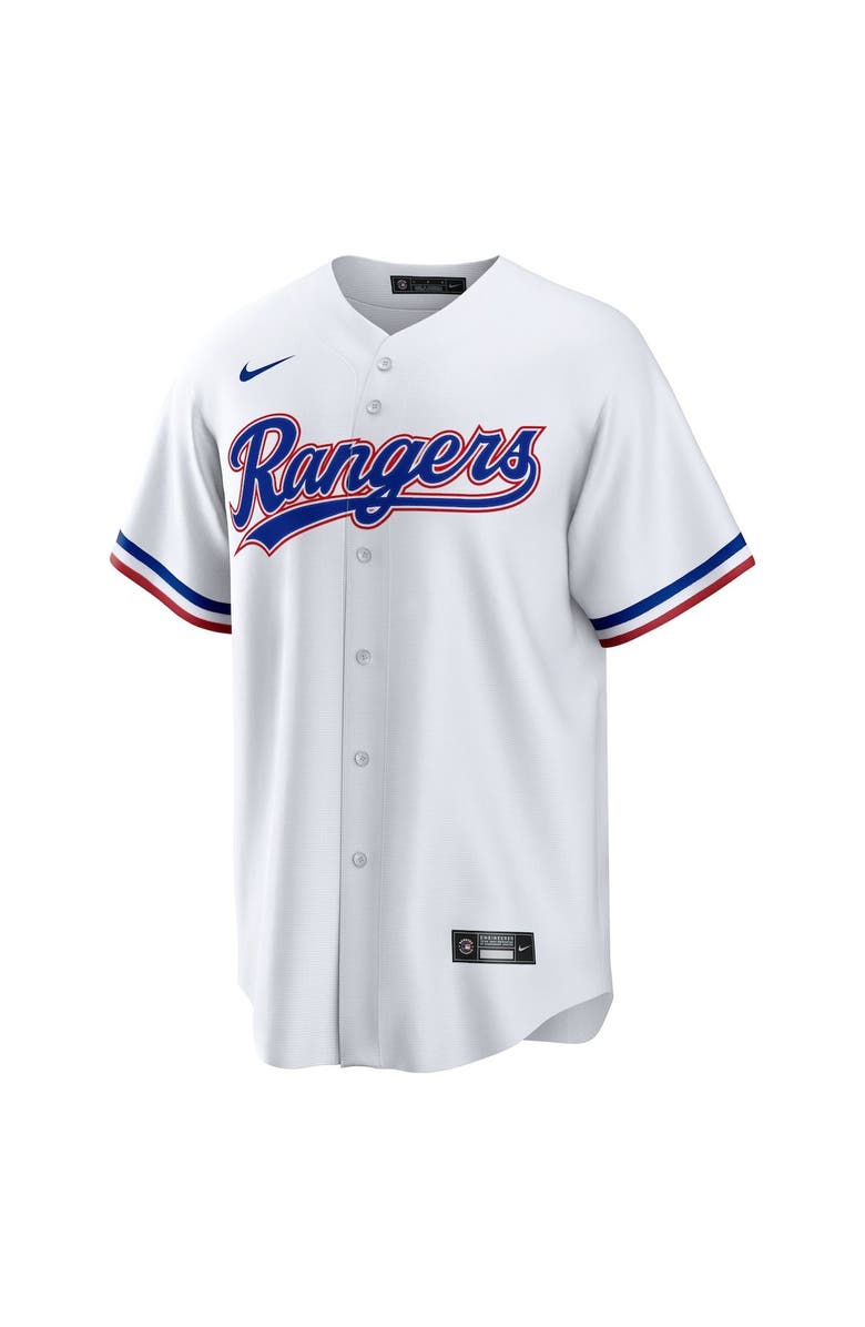 Nike Men's Nike White Texas Rangers Home Replica Team Jersey, Alternate, color,
