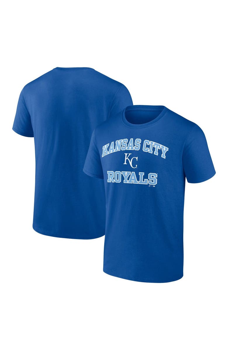 PROFILE Men's Profile Royal Kansas City Royals Big & Tall Heart & Soul T-Shirt, Main, color, Royal