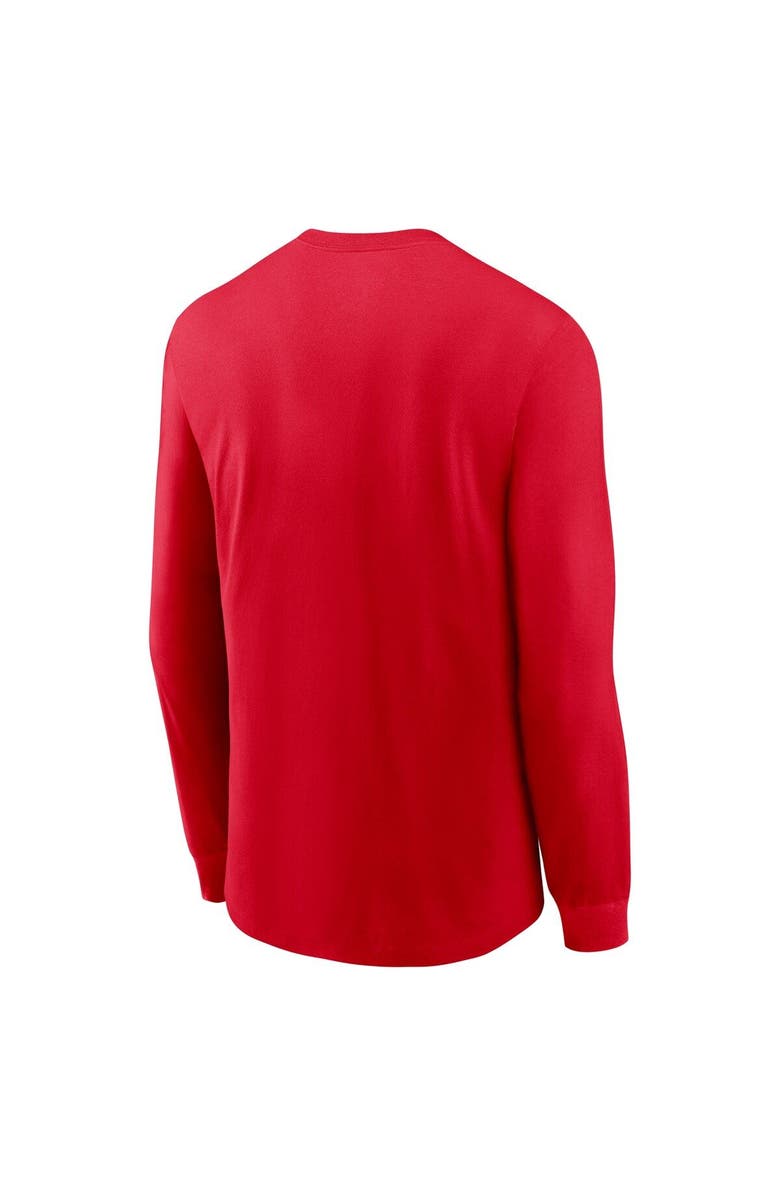 Nike Men's Nike Red Buffalo Bills Icon Legend Long Sleeve Performance T-Shirt, Alternate, color, Red