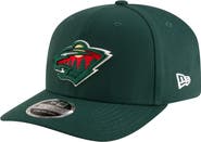 New Era Men's New Era Green Minnesota Wild 9SEVENTY Adjustable Hat