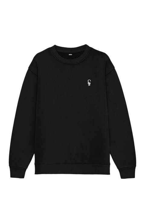 パーカー・フーディ Stone  Classic Crew Neck Black Sweatshirt A4612403_BLK_B.jpg?v=1719230642